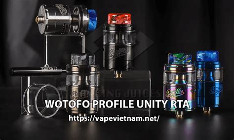 Review WOTOFO Profile Unity RTA Nâng Tầm Trải Nghiệm Vaping