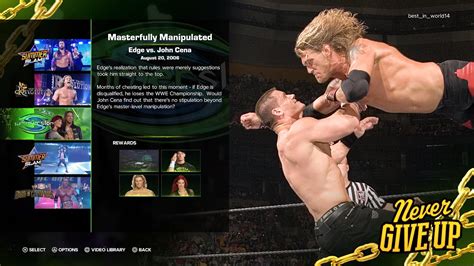 Edge Vs John Cena Summerslam Wwe K K Showcase Youtube