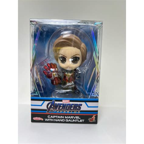 野獸國 Hot Toys COSBABY COSB680 復仇者聯盟終局之戰 驚奇隊長 奈米手套 蝦皮購物