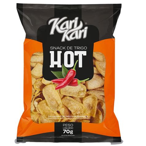Snack De Trigo Kari Kari Hot G Super Veneza Cruzeiro