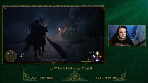 Slytherin Themed Stream Overlay Hogwarts Legacy Harry P Layout