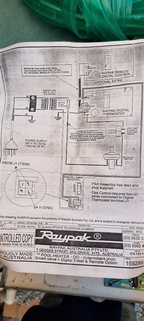 Raypak Pool Heater Service Manual