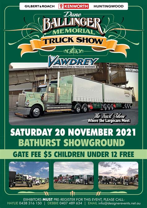 Dane Ballinger Memorial Truck Show – brought to you by Gilbert & Roach