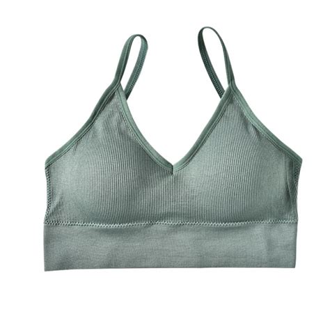 Prettyui Women Tank Crop Top Female Seamless Underwear Sexy Lingerie Low Back Bralette Camis