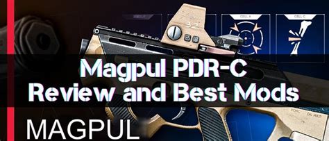 The Best Mods For Magpul PDR C In Warface In 2025