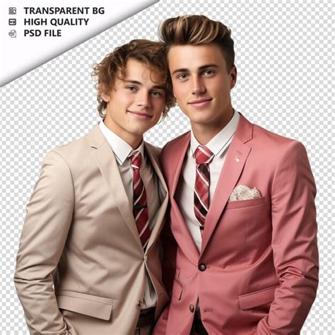 Jeune Couple Gay Romantique Jour De La Saint valentin Avec Des Bijoux Boh Arrière plan