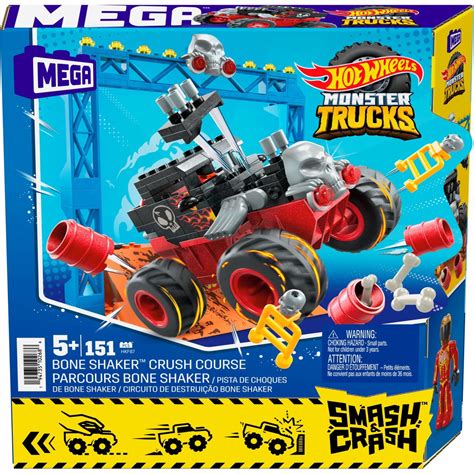 Конструктор Mega Hot Wheels Monster Truck Bone Shaker Crush eMAG bg