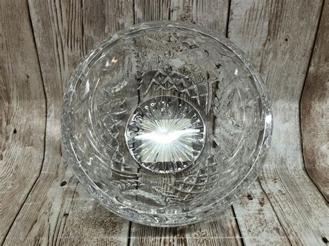 Vintage Waterford Crystal Times Square 2001 Crystal Bowl Votive Holder