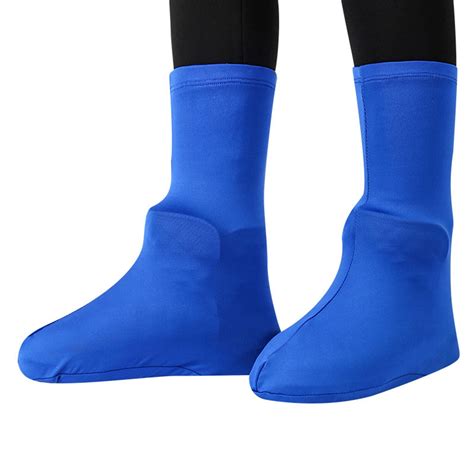 fhbvt reusable waterproof shoe covers adult friction high top snow