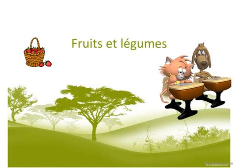 Fruits Et L Gumes Dictionnaire Visue Fran Ais Fle Powerpoints