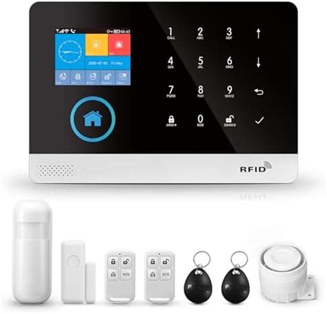 PGST Home Alarm System Wireless Kit Alarmanlage Haus WLAN 2 4G GSM 2G