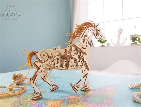 Cheval M Cano De Puzzle D M Canique En Bois Ugears France Ugears