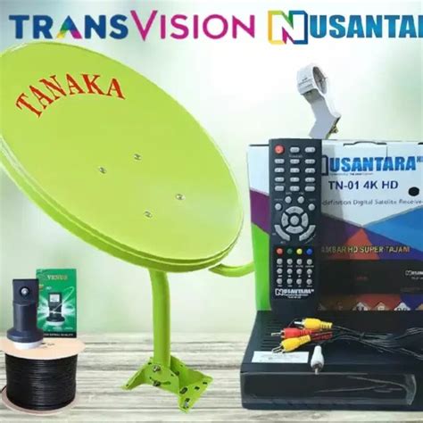 Jual PARABOLA TRANSVISION NUSANTARA HD PAKET SET Kota Balikpapan