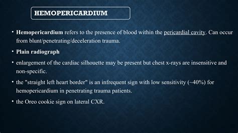thoracic  abdominal trauma radiology finding pptx