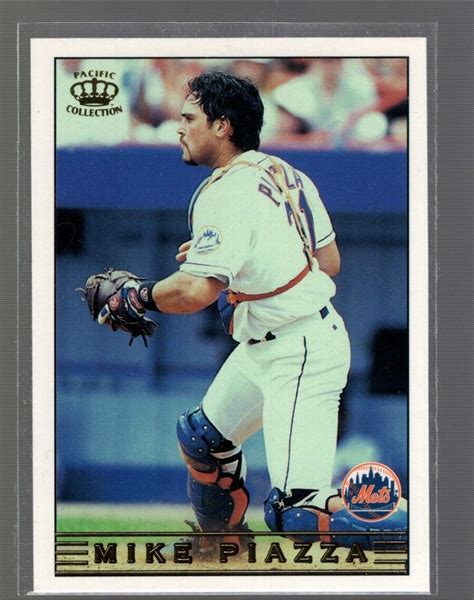 Pacific Crown Collection Mike Piazza New York Mets Ebay