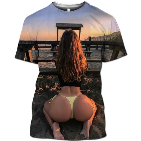 Bikini De Playa Para Hombre Traje De Ba O Sexy Camiseta De Verano Personalidad Hip Hop