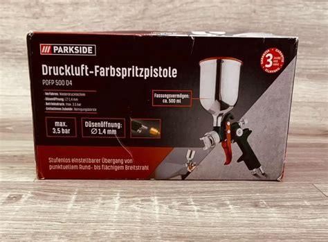 Parkside Druckluft Farbspritzpistole Hvlp Pdfp C Test Und