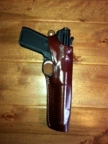 Triple K 196 Carrylite Holster For Ruger Mk I Ii Walnut Oil Plain