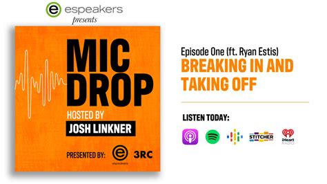 Mic Drop podcast has launched! - eSpeakers