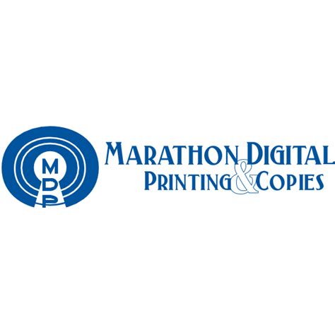 Marathon Digital Printing Logo Download Png