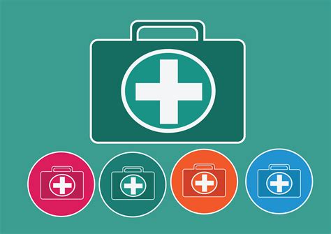 First Aid Kit Icon 644403 Vector Art At Vecteezy