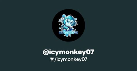 Icymonkey07 Twitter Instagram Twitch Linktree