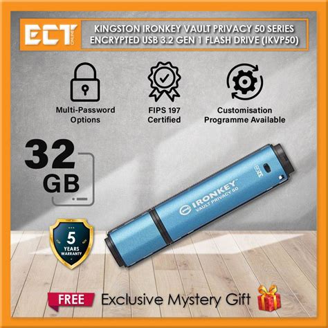 Kingston Ironkey Vault Privacy Series Encrypted Gb Gb Gb