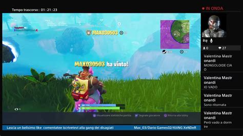 LIVE Fortnite La Squod Non Si Infama YouTube