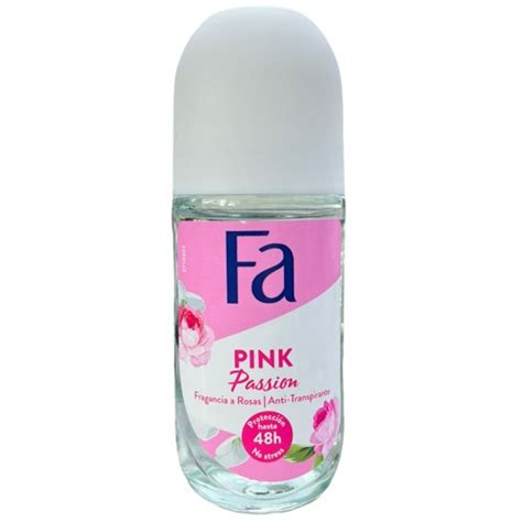 Fa Roll On Deodorant Pink Passion Case Units Lemon Fresh Uk Ltd