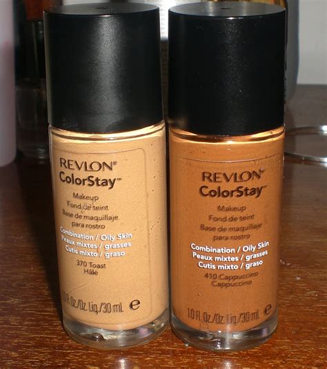 Cotton Candy Fro Revlon Colorstay Foundation In Toast And Cappuccino