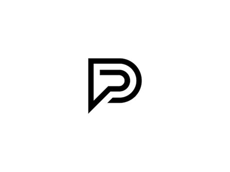 Premium Vector | Dp logo design
