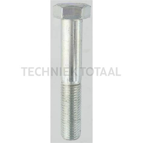 Hexagon Head Bolt M24x140 DIN 931 10 Pcs Techniek Totaal