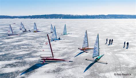 Photo Wisconsin Ice Boating Scuttlebutt Sailing News Providing