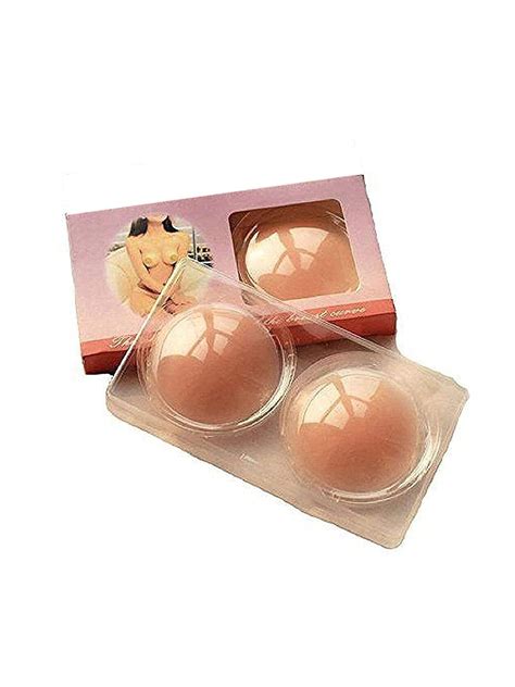 Buy VAGHBHATT Pairs Silicone Reusable Adhesive Invisible Nipple Covers Lingerie Accessories