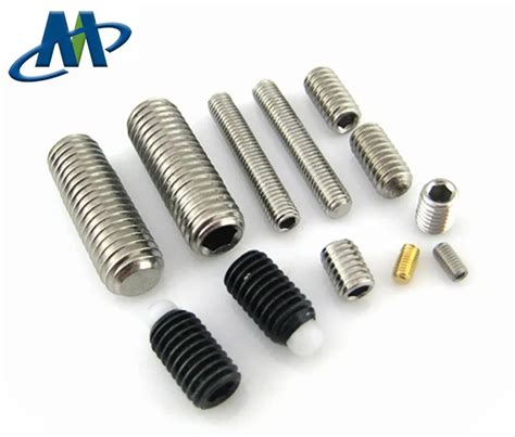 Stainless Steel Allen Nylon Tip Grub Screw Hex Socket Rubber Tipped Set