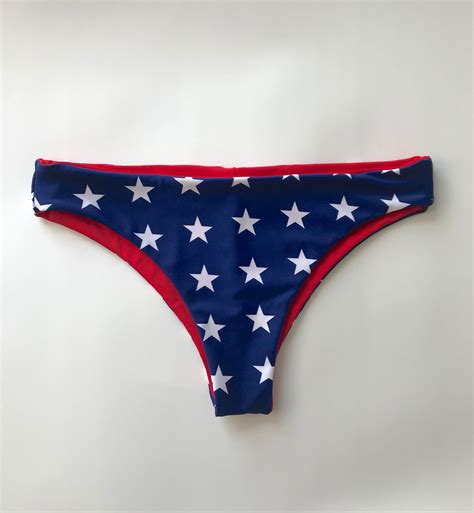 Th Of July Bikini Fourth Of July Swimsuit Cheeky Bikini Etsy