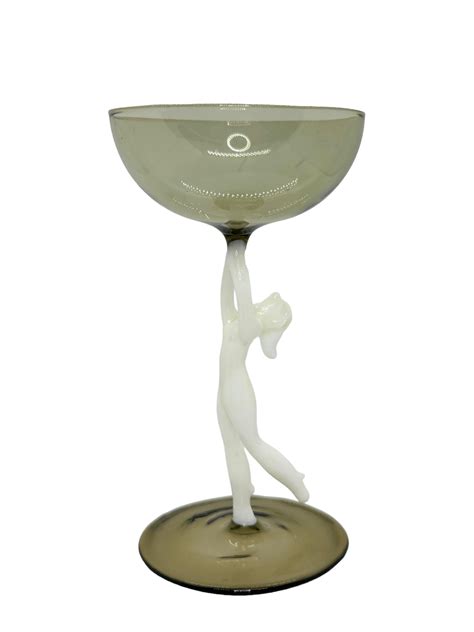Beautiful Stemware Liqueur Glass Nude Lady Stem Bimini Art Vintage Austria For Sale At Stdibs