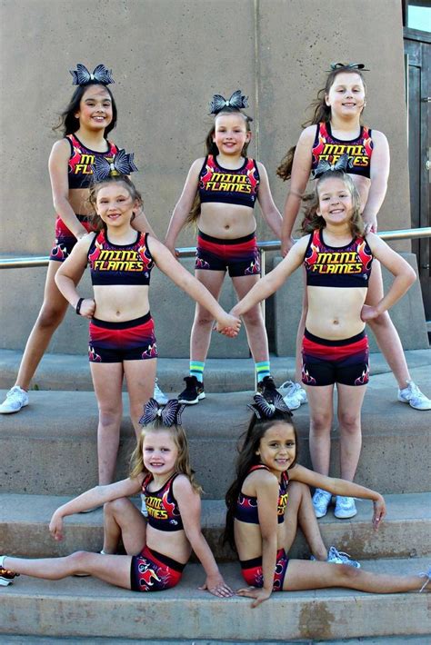 Eastside Edge Mini Flames Cheer Picture Poses Cheer Poses Kids Cheering