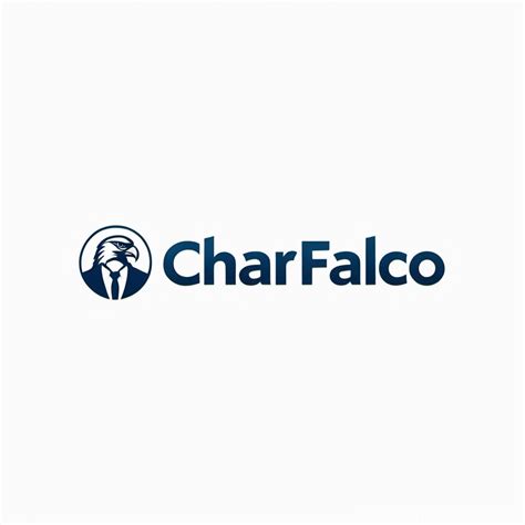 Make The Logo More Futuristic And Simple The Logo Is Falcon In Suit The