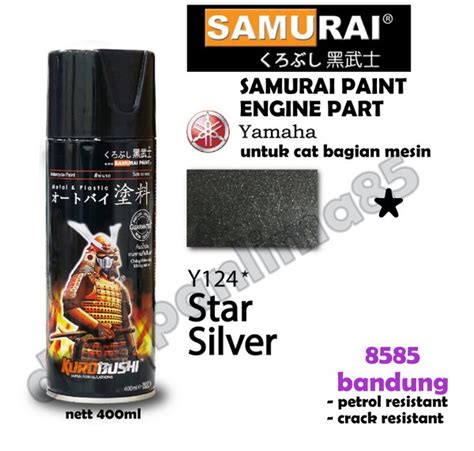 Jual Samurai Paint Y Star Silver Engine Part Cat Semprot Bagian