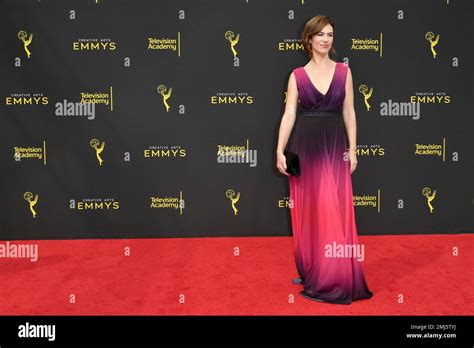 Maggie Siff Arrives At Night Two Of The Creative Arts Emmy Awards On