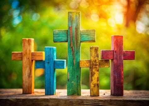 HandPainted Wooden Crosses Exploring the Timeless Symbolism of Faith ...