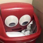 Trash Can Googly Eyes Meme Generator - Imgflip