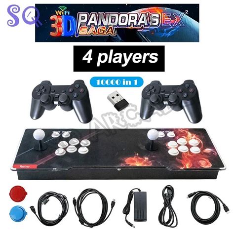 Pandora Saga Ex2 3d Wifi Arcade Box 10000 In 1 Games Zero Delay 6 8