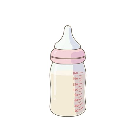 哺乳瓶のイラスト🎨【フリー素材】｜看護roo カンゴルー