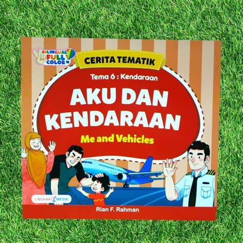 Buku Cetita Seri Tematik Aku Dan Kendaraan Bergambar Full Colour