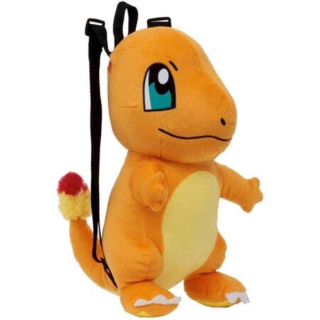 POKEMON Salamèche Sac à dos Peluche 35cm Place Of Geek