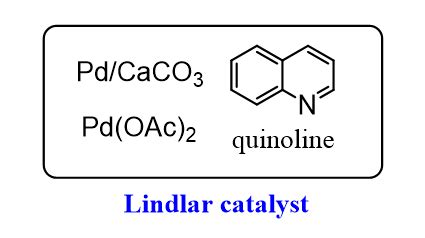 Alkyne Reduction to Alkene and Alkane Diagram