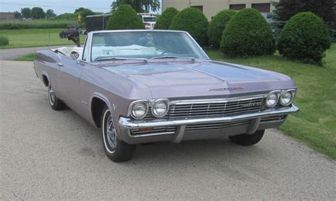 1965 Chevrolet Impala Ss Evening Orchard Convertible Big Block 396cu