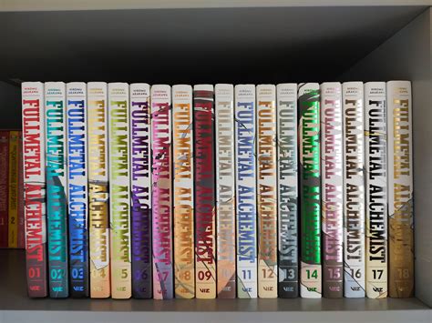 The full Fullmetal Alchemist Fullmetal Edition collection : r